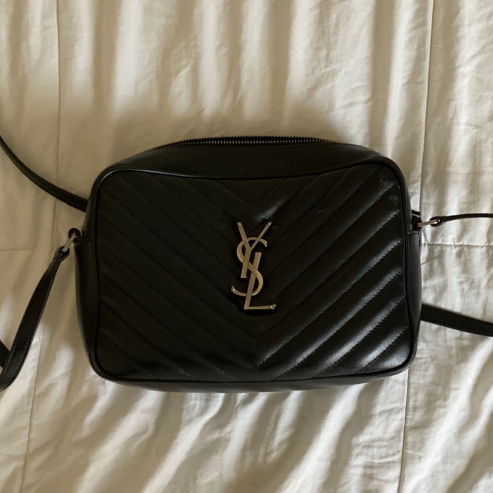 Saint Laurent YSL Lou Matelassé Camera Bag